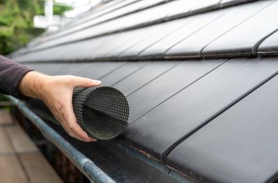 Gutter Filter Installation